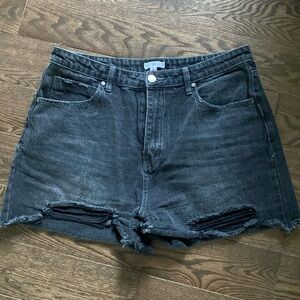 Nordstrom BP black jean short size 32